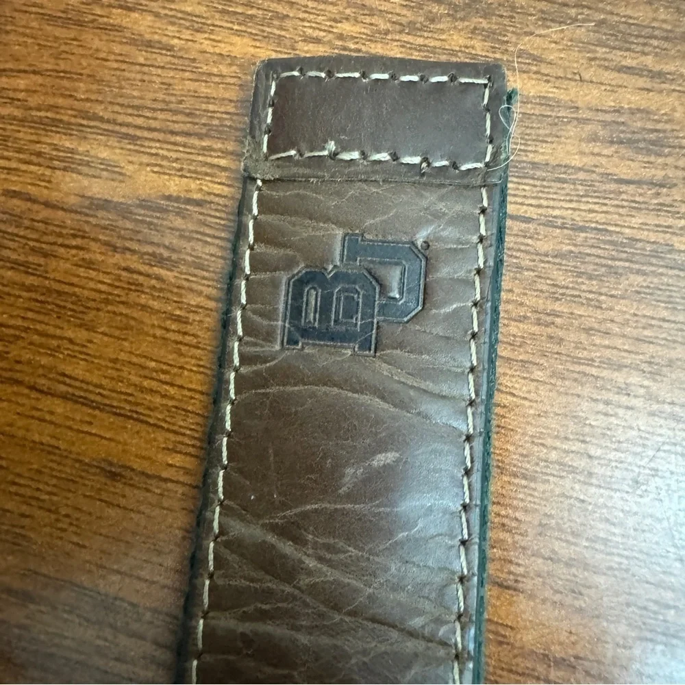 BU Baylor Belt Vintage Size 34
